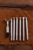 Embossing Tool Set + Swivel Knife, 7 Parts-GoblinSmith