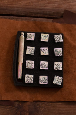 Embossing Tool Set FLORAL (12,7 mm)-GoblinSmith
