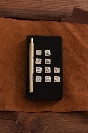 Embossing Tool Set Numbers SIMPLE (6,4 mm)-GoblinSmith