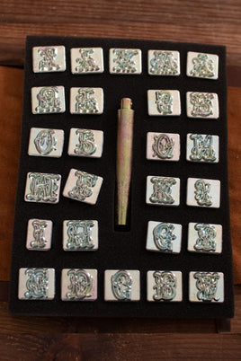Embossing Tool Set Alphabet SCRIPT (19.05 mm)-GoblinSmith