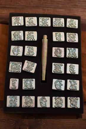 Embossing Tool Set Alphabet SCRIPT (19.05 mm)-GoblinSmith
