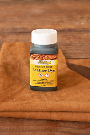 Fiebing's Leather Dye 118 ml. Moccasin Brown-GoblinSmith