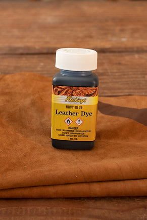 Fiebing's Leather Dye 118 ml. Navy Blue-GoblinSmith