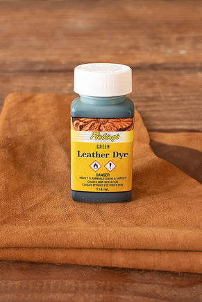 Fiebing's Leather Dye 118 ml. Green-GoblinSmith