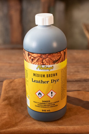 Fiebing's Leather Dye 946 ml. Medium Brown-GoblinSmith