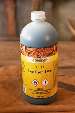Fiebing's Leather Dye 946 ml. Green-GoblinSmith
