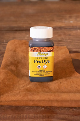 Fiebing's Pro Dye 118 ml. Gold Brown-GoblinSmith