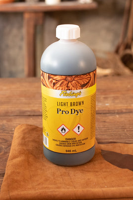 Fiebing's Pro Dye 946 ml. Light Brown-GoblinSmith