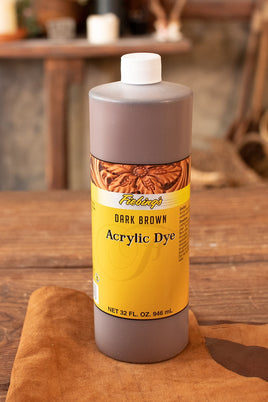 Fiebing's Acrylic Dye 946 ml. Dark Brown-GoblinSmith