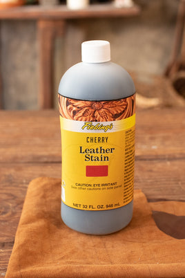 Universal Leather Stain Fiebing's 946 ml. Cherry Red-GoblinSmith