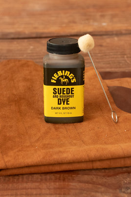 Suede Leather Dye Fiebing's 118 ml. Dark Brown-GoblinSmith