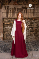 Wool Surcot Albrun Red-GoblinSmith