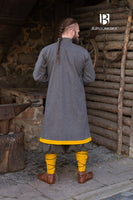 Rus Coat Bartosz Dark Grey/Yellow-GoblinSmith