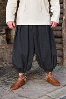 Rus Pants Borys Herringbone Black/Grey-GoblinSmith