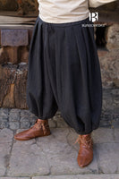Rus Pants Borys Herringbone Black/Grey-GoblinSmith