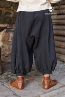 Rus Pants Borys Herringbone Black/Grey-GoblinSmith
