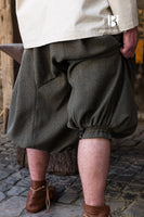 Rus Pants Borys Herringbone Olive/Grey-GoblinSmith