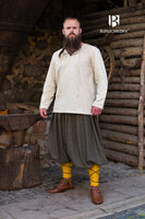 Rus Pants Borys Herringbone Olive/Grey-GoblinSmith
