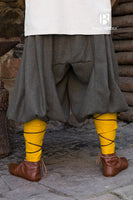 Rus Pants Borys Herringbone Olive/Grey-GoblinSmith