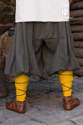Rus Pants Borys Herringbone Olive/Grey-GoblinSmith