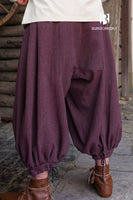Rus Pants Borys Herringbone Burgundy/Grey-GoblinSmith