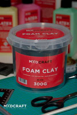 Foam Clay Black, 300g-GoblinSmith