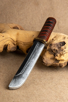 Tanto Throwing Knife Red-GoblinSmith