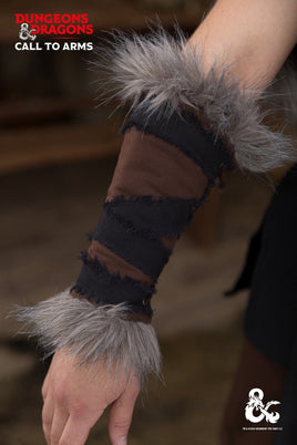 Dungeons & Dragons Barbarian Bracers Brown/Black-GoblinSmith