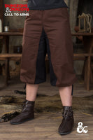 Dungeons & Dragons Barbarian Trousers Brown/Black-GoblinSmith