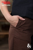 Dungeons & Dragons Barbarian Trousers Brown/Black-GoblinSmith