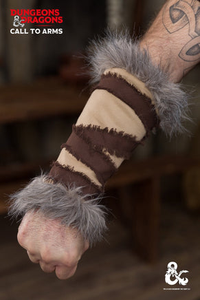 Dungeons & Dragons Barbarian Bracers Hemp/Brown-GoblinSmith