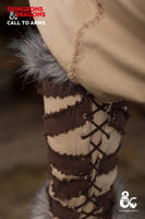 Dungeons & Dragons Barbarian Greaves Hemp/Brown-GoblinSmith