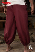 Dungeons & Dragons Monk Trousers Bordeaux-GoblinSmith