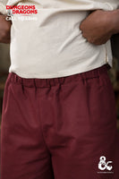 Dungeons & Dragons Monk Trousers Bordeaux-GoblinSmith