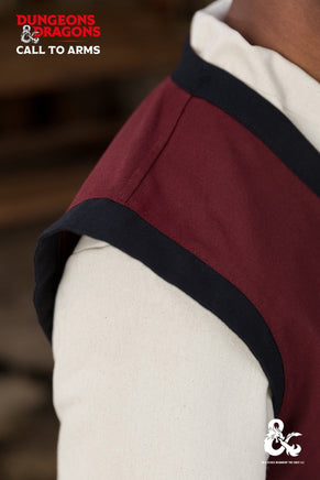 Dungeons & Dragons Monk Vest Bordeaux/Black-GoblinSmith