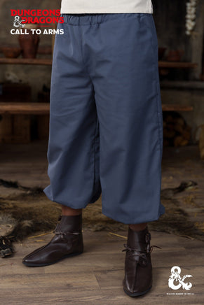 Dungeons & Dragons Monk Trousers Woad Blue-GoblinSmith