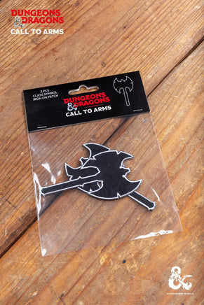 Dungeons & Dragons Class Symbol Patch Set Barbarian-GoblinSmith