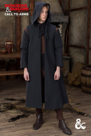 Dungeons & Dragons Ranger Coat Black-GoblinSmith