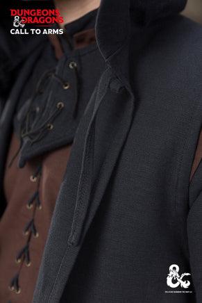 Dungeons & Dragons Ranger Coat Black-GoblinSmith