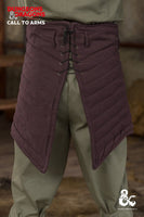 Dungeons & Dragons Ranger Tassets Brown/Black-GoblinSmith