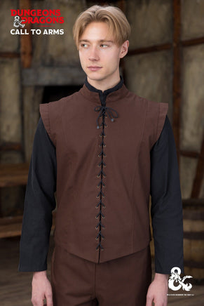 Dungeons & Dragons Ranger Vest Brown-GoblinSmith