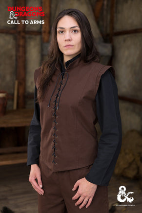 Dungeons & Dragons Ranger Vest Brown-GoblinSmith
