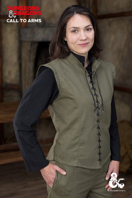 Dungeons & Dragons Ranger Vest Seaweed-GoblinSmith