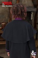 Dungeons & Dragons Warlock Cape Black/Purple-GoblinSmith