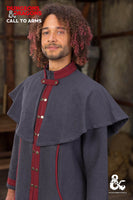 Dungeons & Dragons Warlock Cape Grey/Red-GoblinSmith