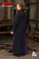 Dungeons & Dragons Warlock Coat Black/Purple-GoblinSmith