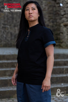 Dungeons & Dragons Rogue Shirt Black/Blue-GoblinSmith