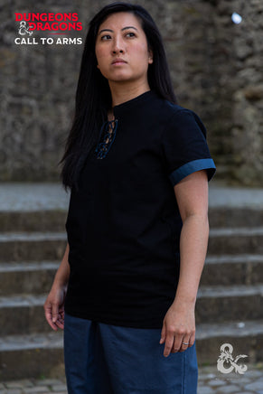 Dungeons & Dragons Rogue Shirt Black/Blue-GoblinSmith