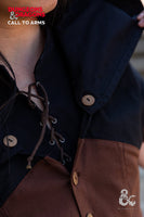 Dungeons & Dragons Rogue Hooded Vest Brown-GoblinSmith