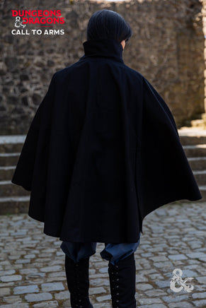 Dungeons & Dragons Rogue Cape Black-GoblinSmith